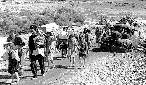 250,000 people displaced after the six day war