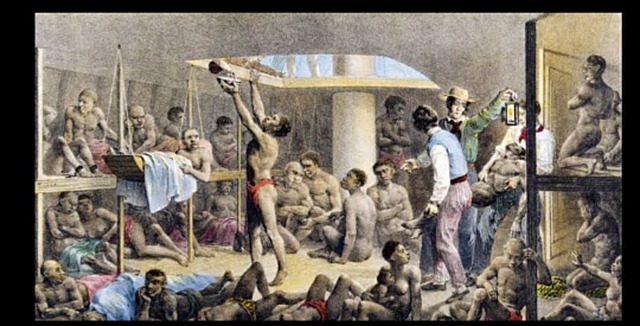 Primer transporte de esclavos