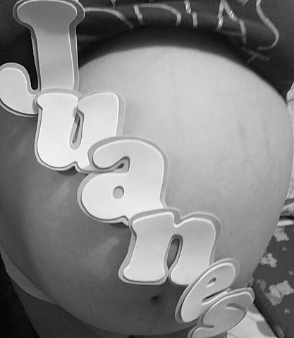 En la barriguita de mami