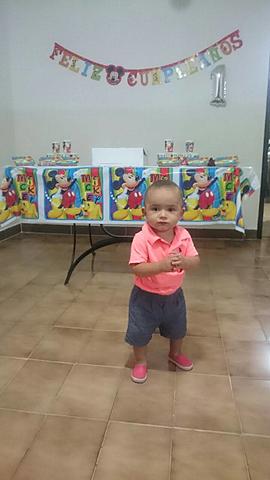 Celebrando mi primer añito de vida