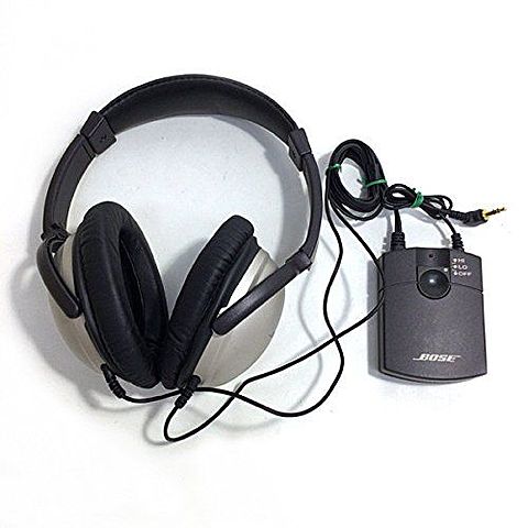 Auriculares con cancelación de ruido activa.