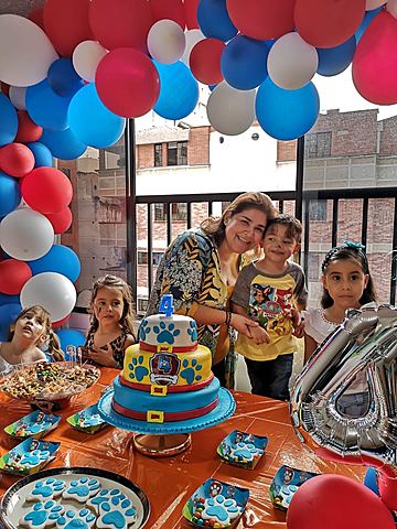 Mi fiesta de 4 años, ¡GRACIAS!