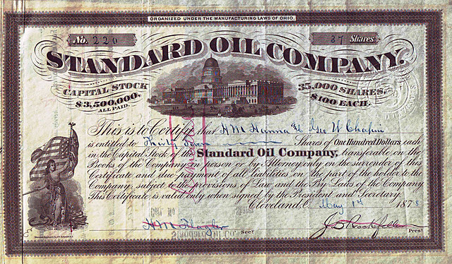 John D. Rockefeller Creates Standard Oil