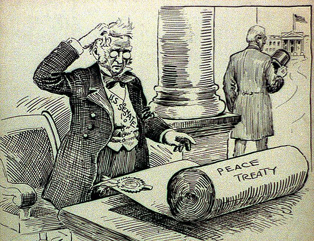 Treaty of Versailles to Senate