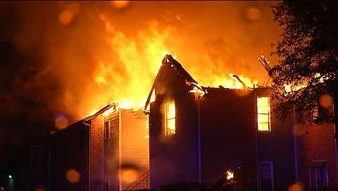 Fire destroys the northeast section of ATL