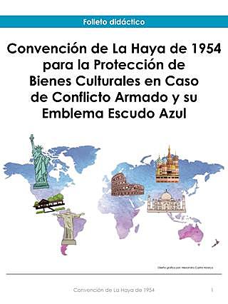La Haya, Países Bajos: Primer Instrumento jurídico internacional. Convención para la protección de bienes culturales en caso de conflicto armado.