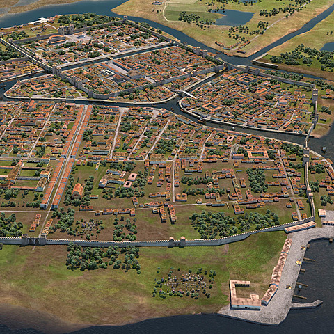 trasferimento della capitale dell'impero a Ravenna