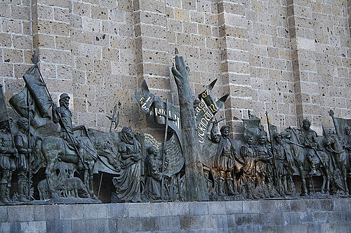 Fundaciones de Guadalajara (Nochistlán, Tonalá, Tlacotán y Valle de Atemajac).