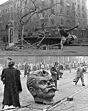 Inicio de la revolución en Hungría