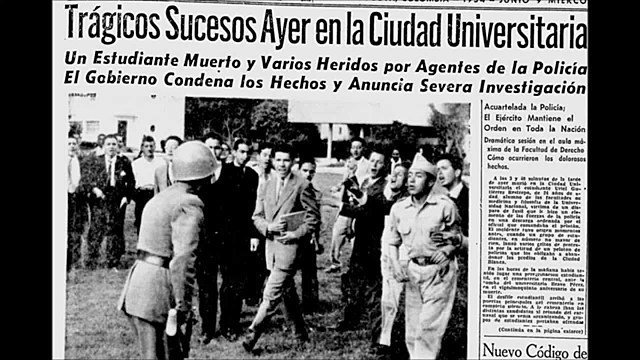 El estudiante caído