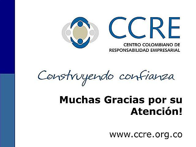 Surge el Centro Colombiano de Responsabilidad Empresarial