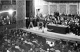 Foundation of the Spanish Falange by José Antonio Primo de Rivera