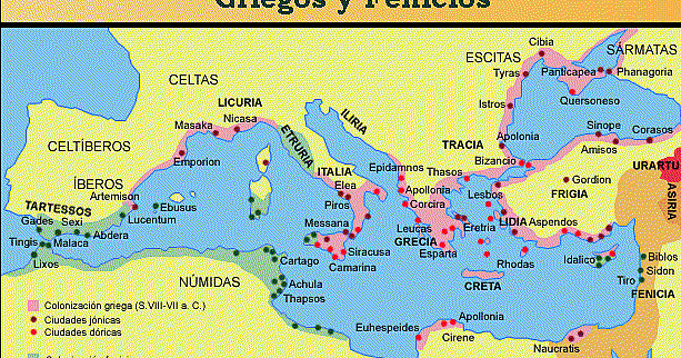 Colonizaciones fenicias