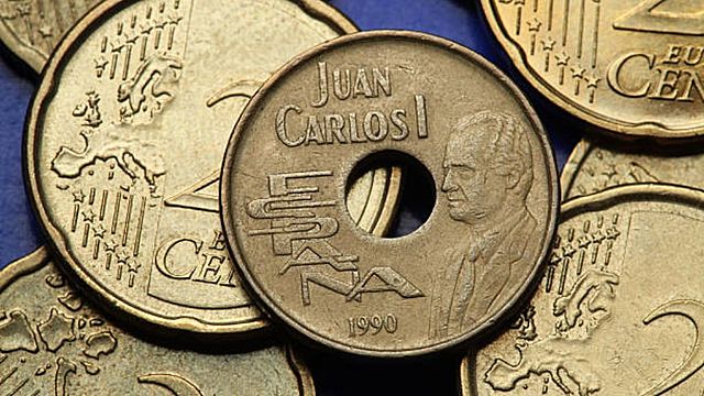 The Euro replaces the Peseta