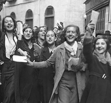 Recognition of the right to vote for women