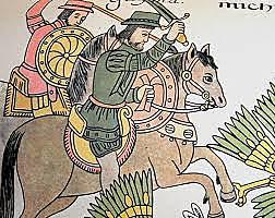 llegada de nuño beltrán a tzintzuntzan