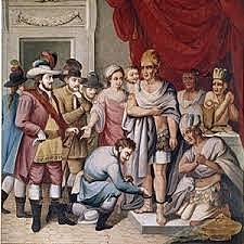 Moctezuma prisionero