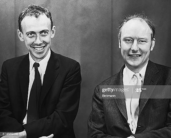 James Watson y Francis Crick