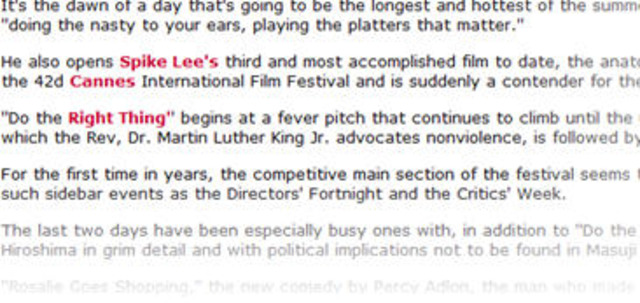 Film Festival Review