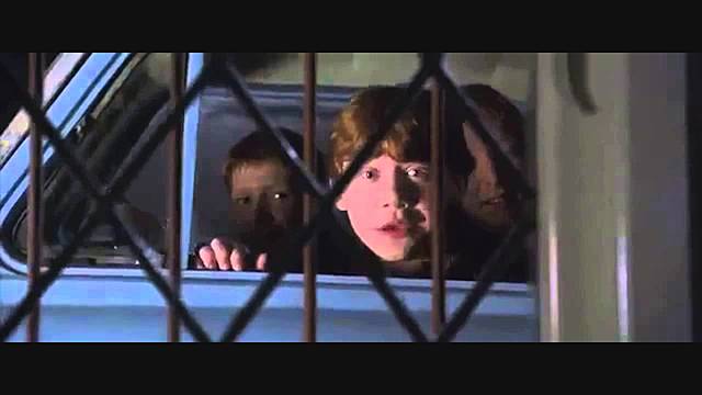 The weaslys break Harry out