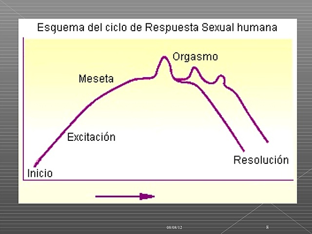 ESQUEMA DEL CICLO DE RESPUESTA SEXUAL HUMANA