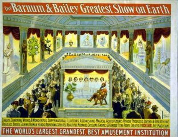 barnum and bailey circus opens in london