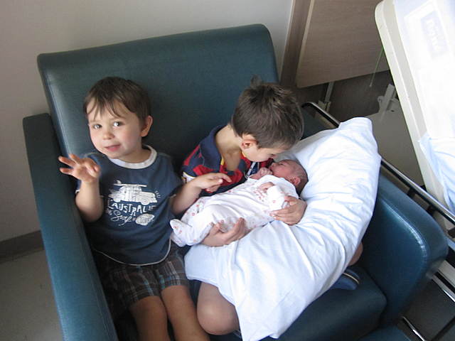 naissance de ma sœur Jade-Élizabeth