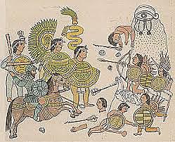 Llegada de Nuño Beltrán a Tzintzuntzan