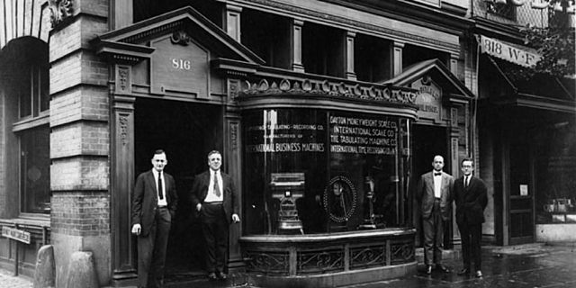 El gigante informatico IBM.