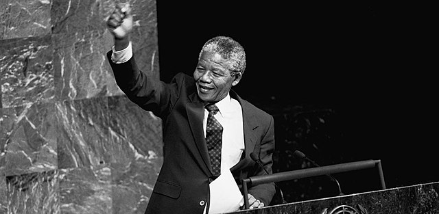 Nelson Mandela.