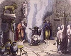 Oedipus gets the prophecy