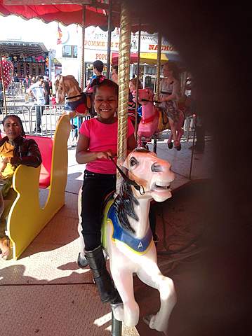 Ma première fois dans les manege