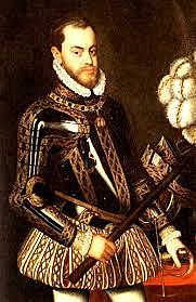 Felipe II se convirte rey de espana