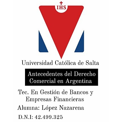 Timeline: Antecedentes del Derecho Comercial en Argentina