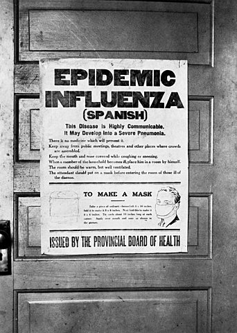 Influenza Outbreak (1918 - 1919)