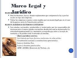 Reforzar el marco normativo interno