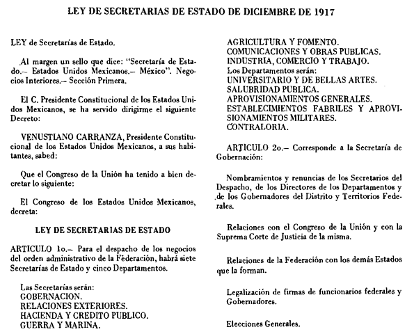 Es creado el Departamento de la Contraloría