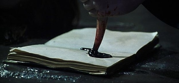 Harry destroys the diary so Tom riddle can't trick anybody more