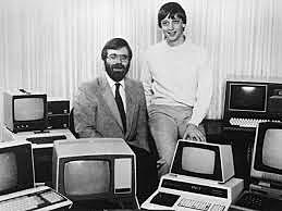 Bill Gates y Paul Allen crean Altair Basic