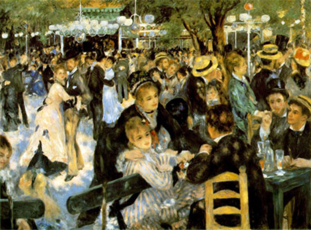 Dance at le moulin de le galette