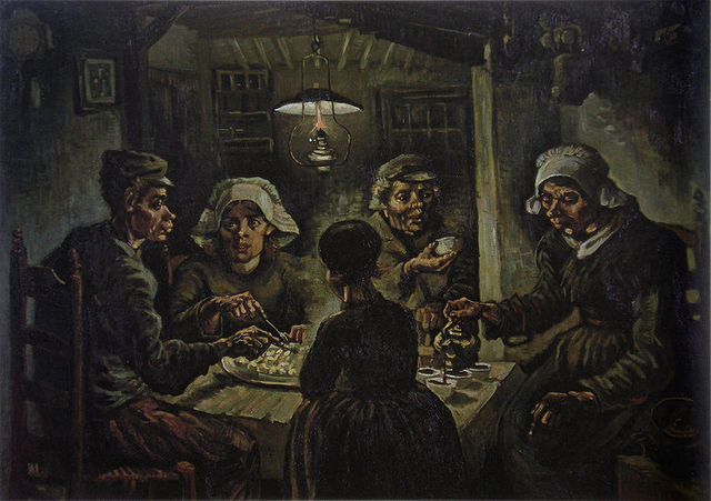 The potato eaters