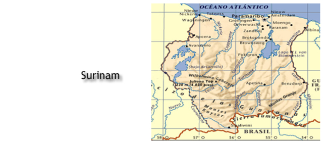 Misión especial en Suriname (1992 - 2000)