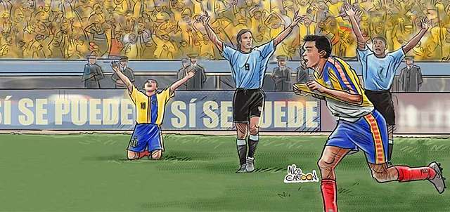 Primera clasificación Mundial de Futbol