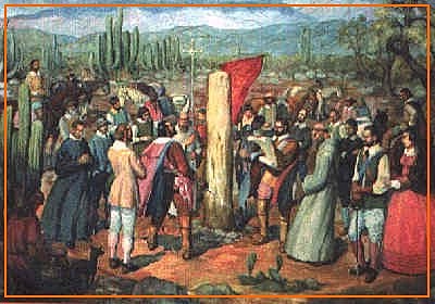 Fundación de la provincia de avalos