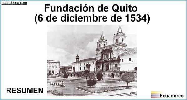 Fundación de Quito (La colonia)