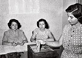 DERECHO AL VOTO DE LA MUJER EN COLOMBIA