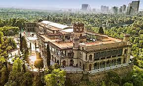 Palacio Nacional y el Castillo de Chapultepec
