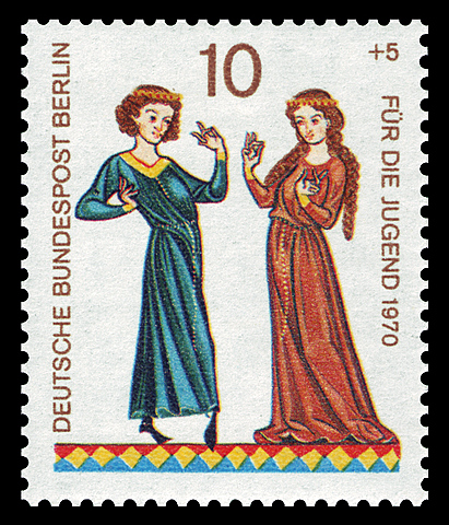 El Minnesanger: Los trovadores germanos y el romancero de corte