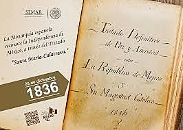 España reconoce la Independencia de México