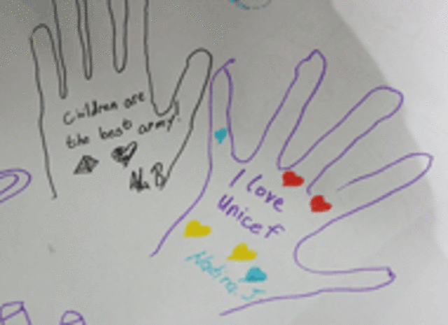 Hundreds of children attend educational workshops and plays at UNICEF-supported Kid's Festival